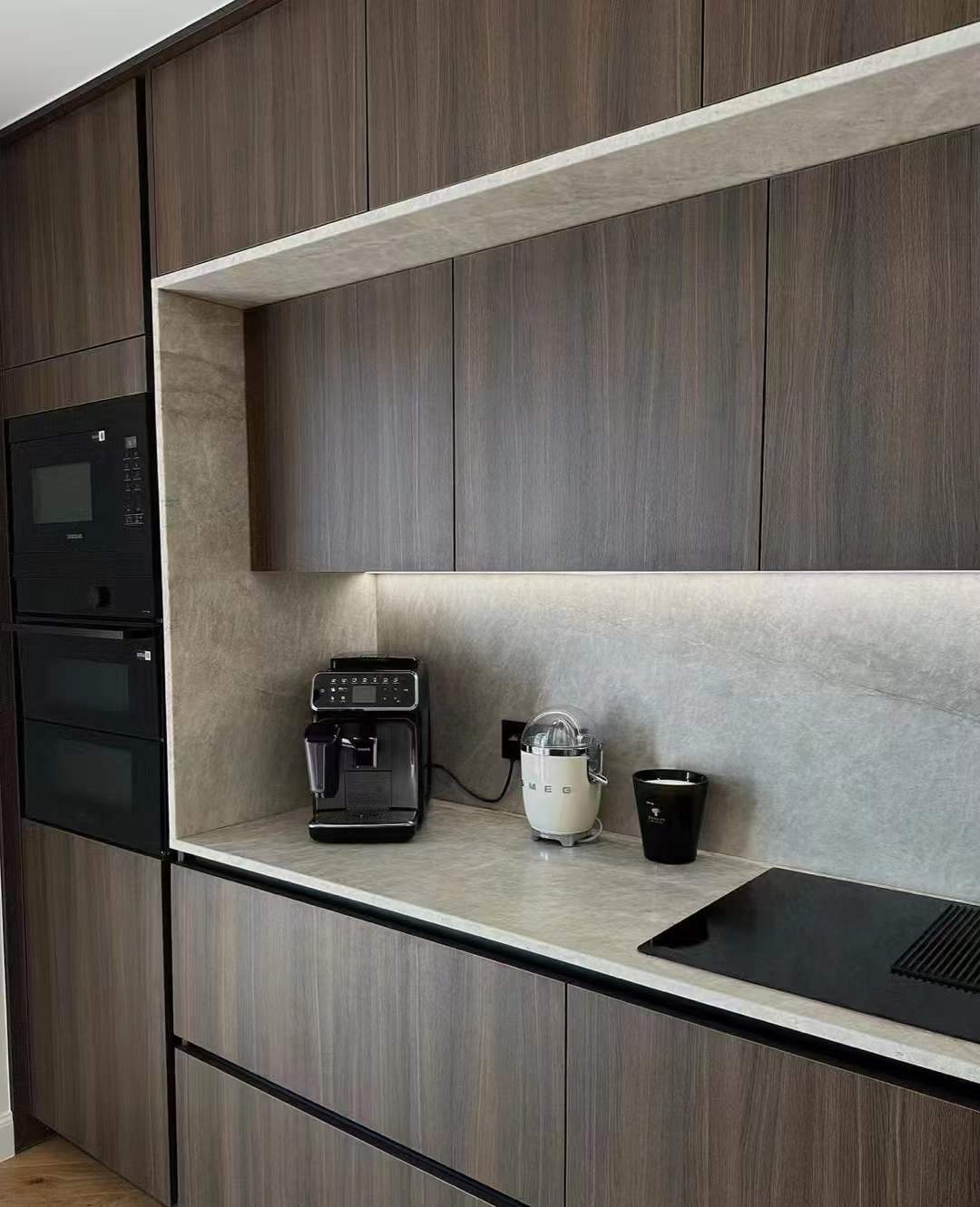 taj mahal quartzite kitchen