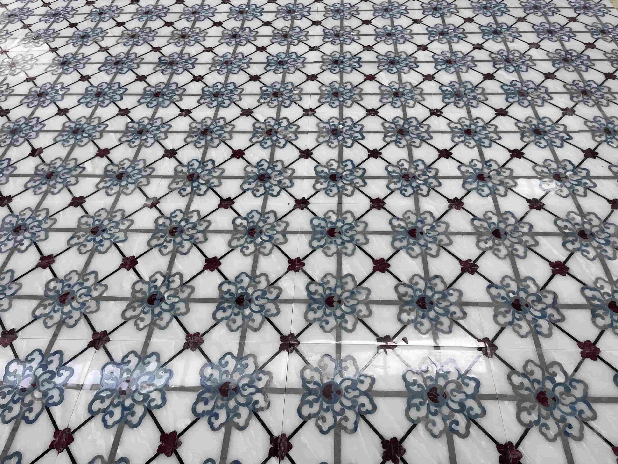 Customized Marble Inlay Flooring