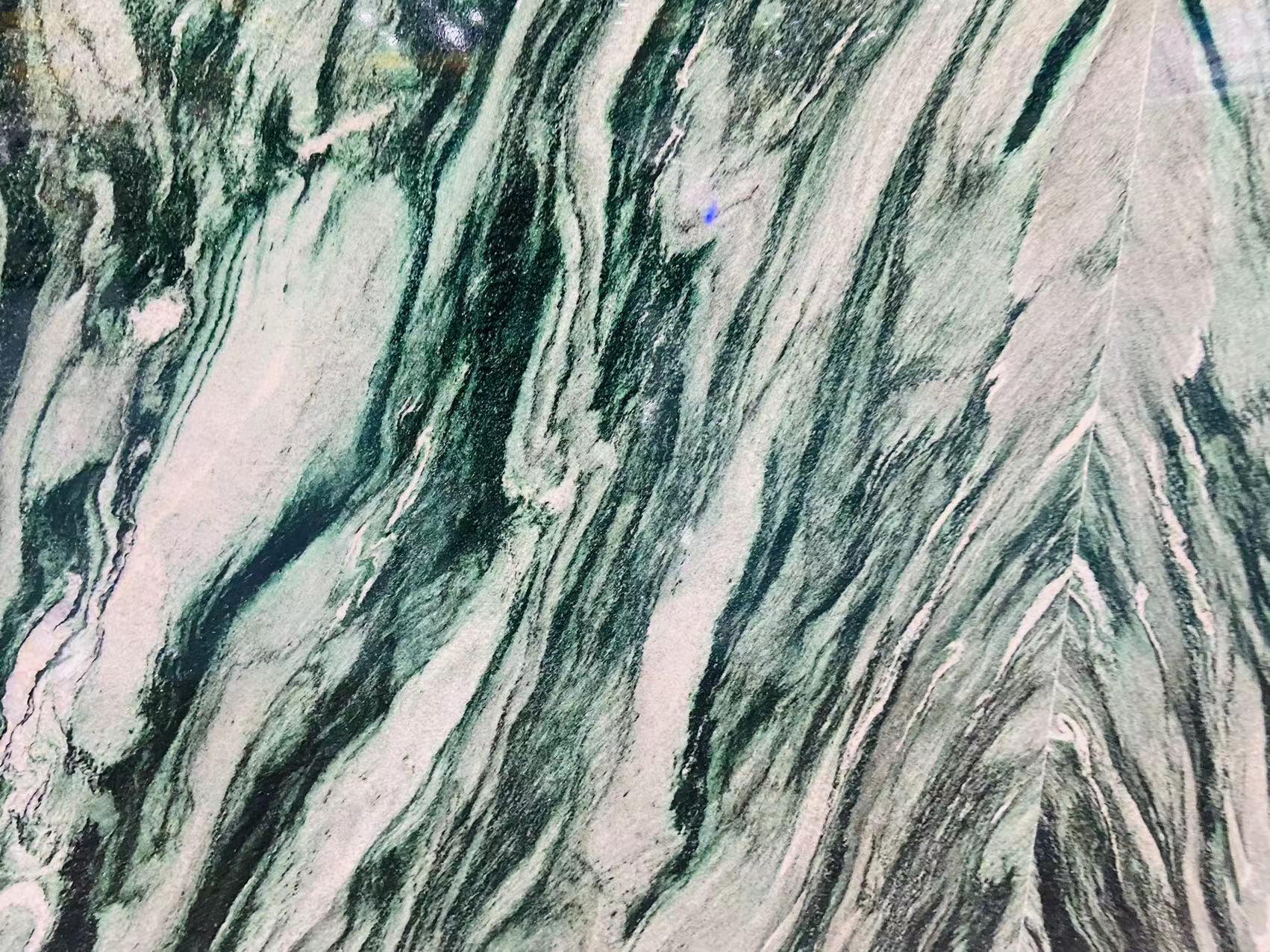 Bookmatched Verde Lapponia Granite