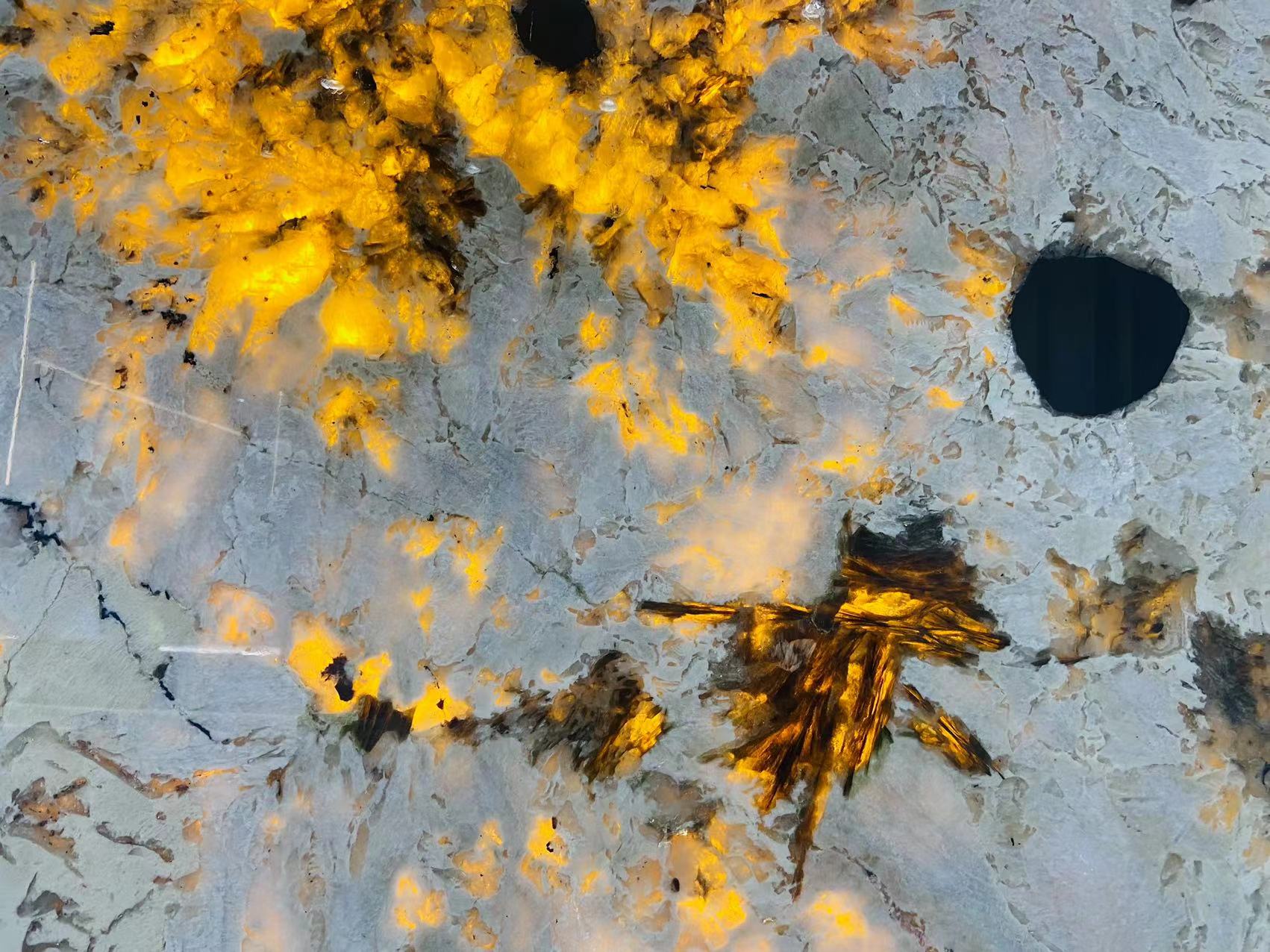 Backlit Patagonia Granite