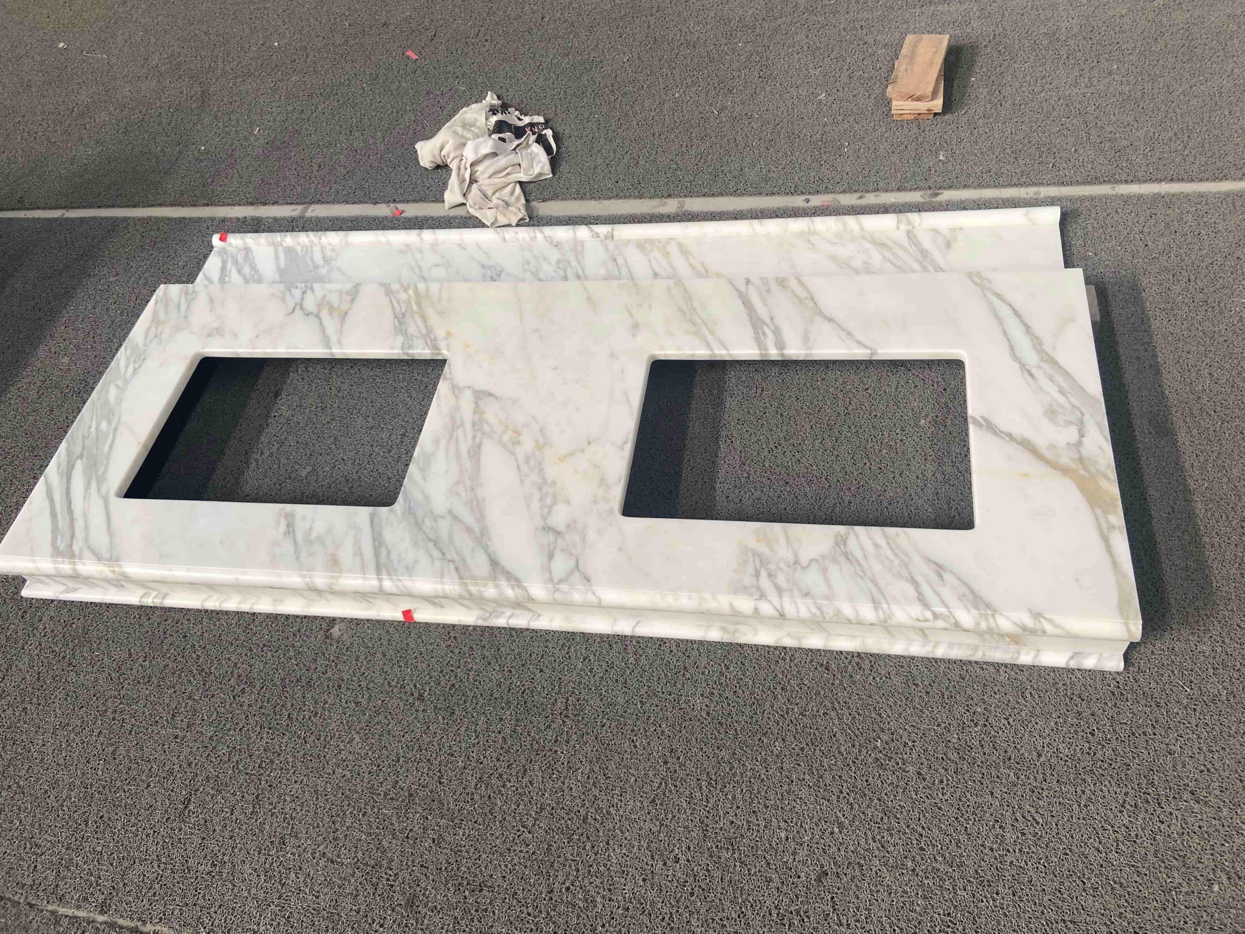 Calacatta Gold Marble Bath Vanitytops