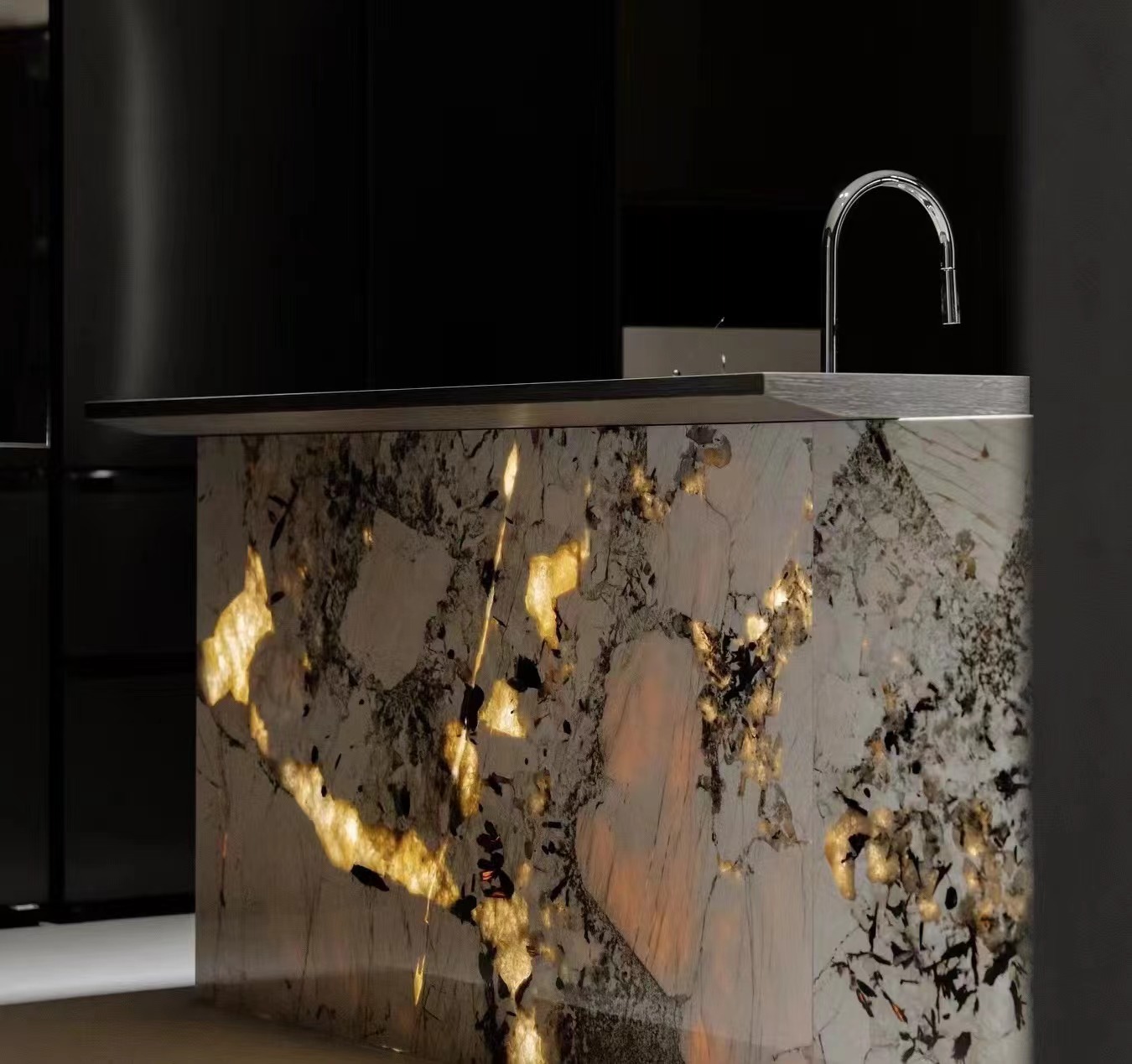 white patagonia quartzite slabs