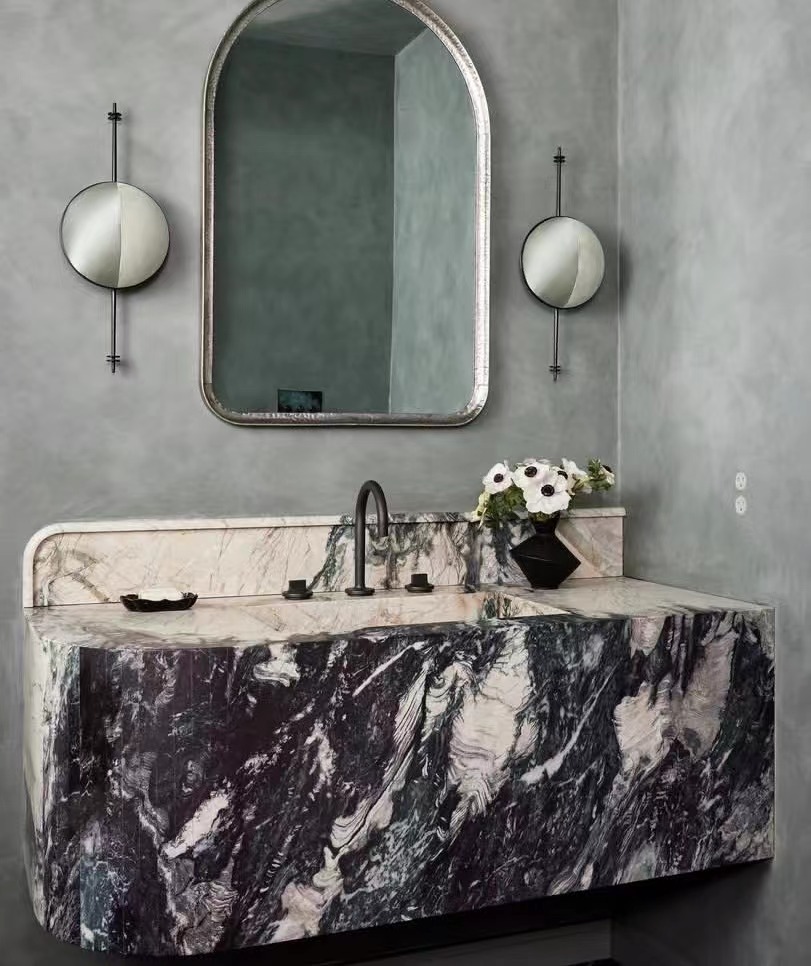 Solid Carved Marble Fireplace vs. Marble Fireplace Surround