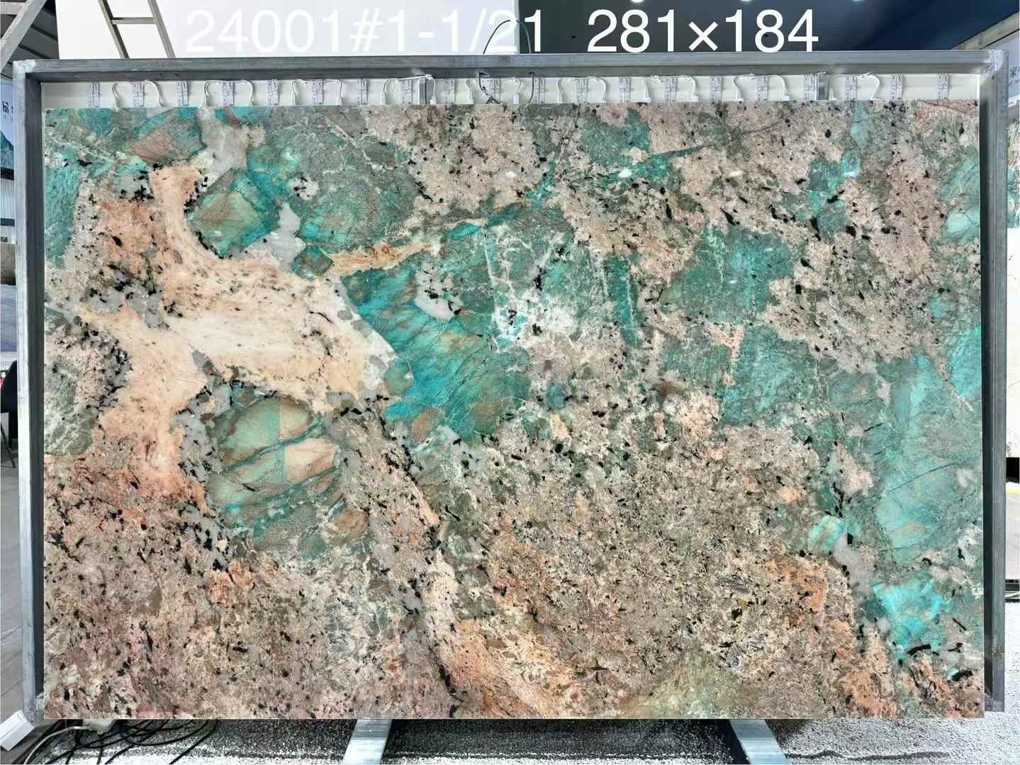 Amazonite Green Granite Slabs 